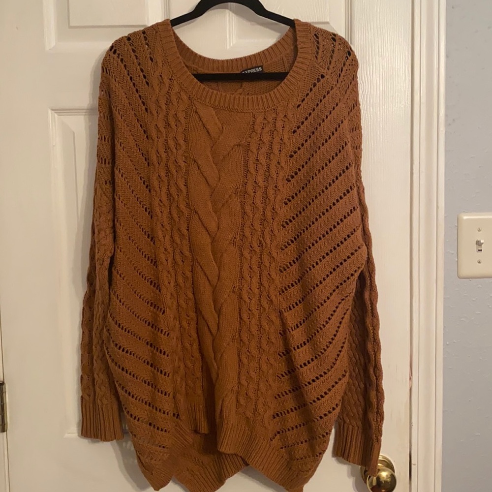 Express Oversized Knit Sweater Size Large